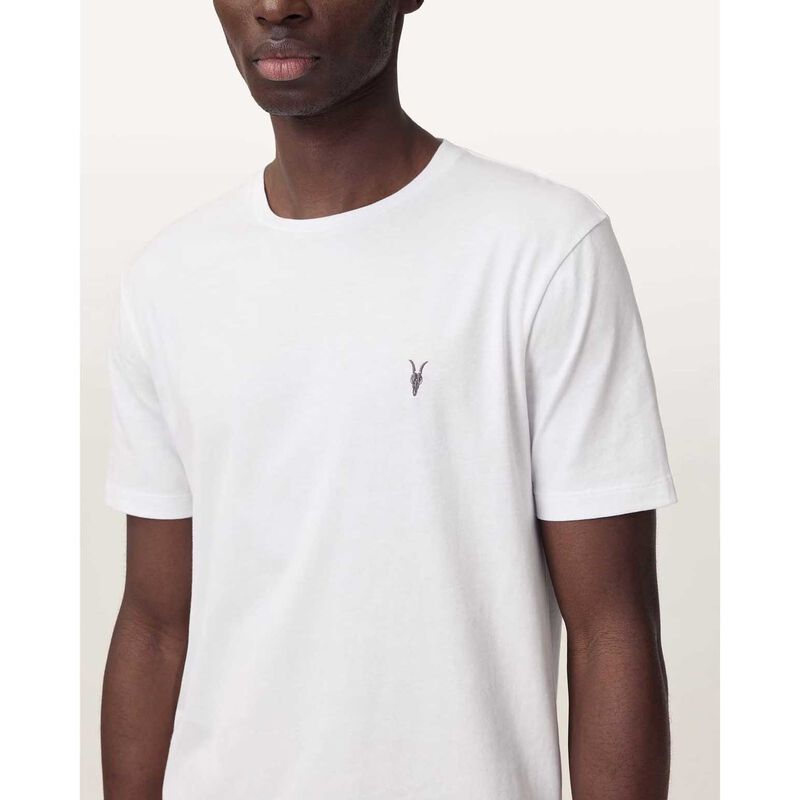 AllSaints Brace Brushed Cotton Crew Neck T-Shirt image number 2